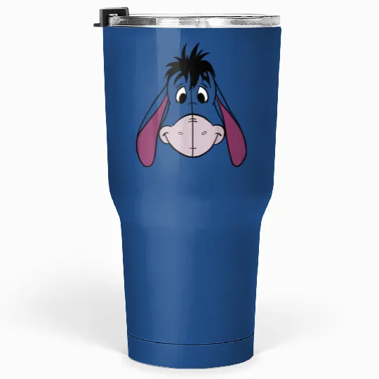 Disney Winnie The Pooh Eeyore Large Face Tumblers 30 oz