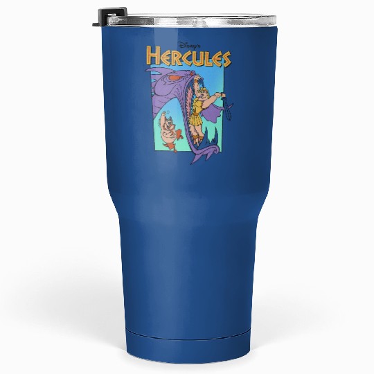 Discover Disney Hercules Hydra Battle Retro Graphic Tumblers 30 oz