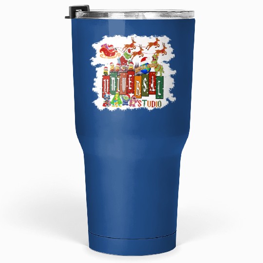 Universal Studios Christmas Tumblers 30 Oz, Disneyland Christmas Tumblers 30 Oz