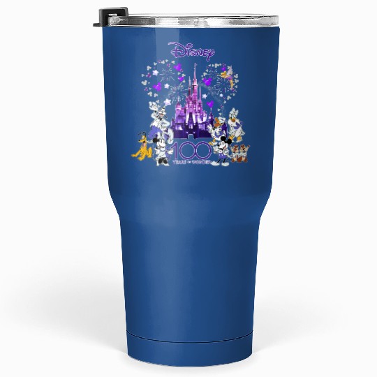 Disney 100 Years of Wonder Tumblers 30 Oz, Disneyland 100th Anniversary Tumblers 30 Oz