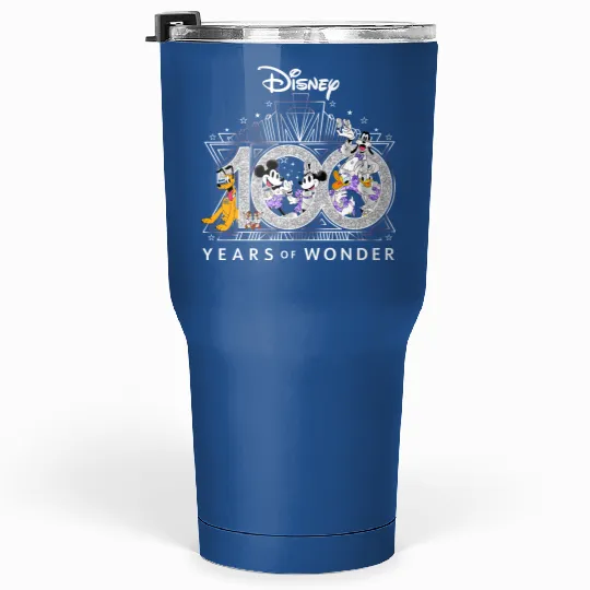 Disney 100th Anniversary, 100 Years Of Wonder Tumblers 30 Oz, Magic Kingdom, Disney World Tumblers 30 Oz