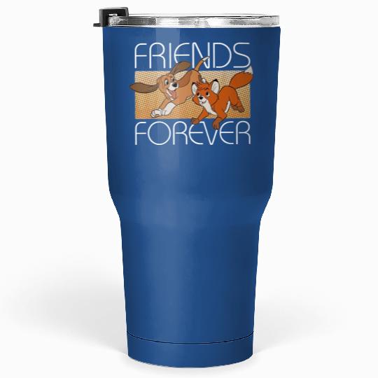 Friend Forever - Hound Tod & Copper Tumblers 30 Oz, The Fox and The Hound Tumblers 30 Oz, Disney Best Friend Tumblers 30 Oz, Disney 2023 Tumblers 30 Oz, Gift Ideas