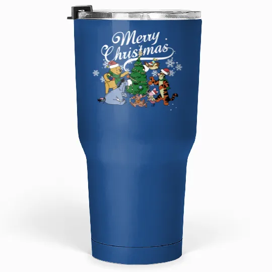 Winnie the Pooh Christmas Tumblers 30 Oz, Disney Christmas Tumblers 30 Oz