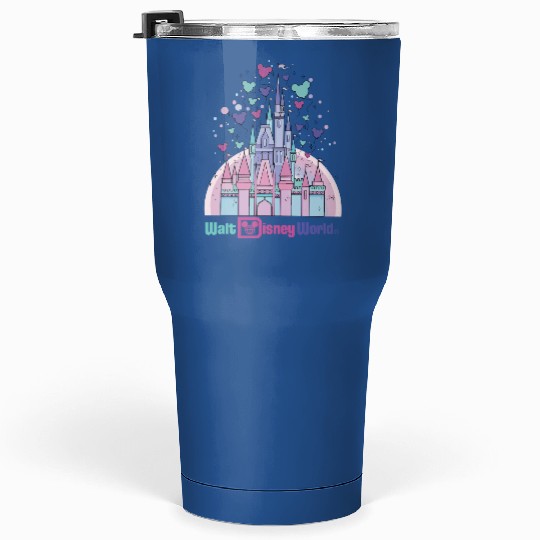 Disney Castle Balloons Tumblers 30 Oz, Disneyland Castle Tumblers 30 Oz