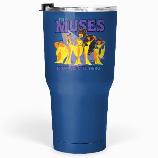 Disney Hercules Diva The Muses From Zero to Hero, Retro Hercules 1997 Tumblers 30 Oz, Disney Hercules Tumblers 30 Oz, The Muses Hercules Tumblers 30 Oz