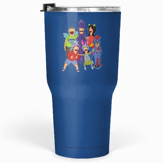 Bobs Burgers Equestranauts Family Photo Tumblers 30 Oz
