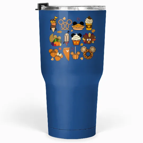 Disney Snacks Tumblers 30 Oz, Disney Life Tumblers 30 Oz, Disney Food n Drink, Mickey Waffle Tumblers 30 Oz