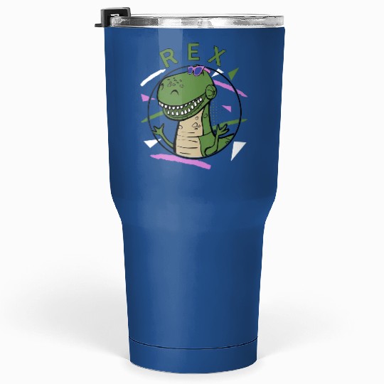 Disney T-Rex 90's Portrait Tumblers 30 Oz, Disney Toy Story Rex Portrait Tumblers 30 Oz