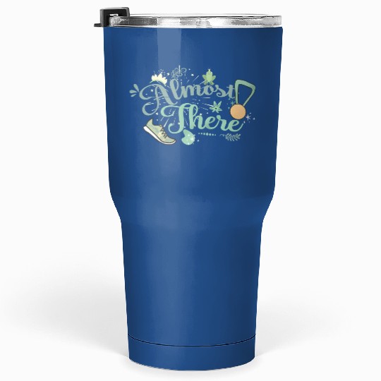 runDisney Almost There Tumblers 30 Oz Tiana Princess and the Frog running Women's Tank