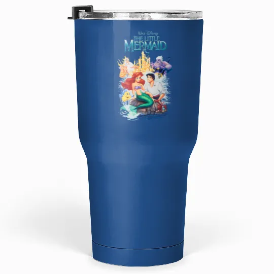 Vintage Disney The Little Mermaid Tumblers 30 Oz, Disney Retro