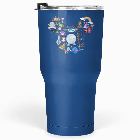 Disney Family Tumblers 30 Oz, Disney Trip Gifts, Disney Kids Tumblers 30 Oz, Epcot Disney Trip Tumblers 30 Oz, Disney Epcot Tumblers 30 Oz