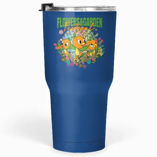 Disney Epcot Orange Bird Tumblers 30 Oz, Funny Orange Bird Tumblers 30 Oz