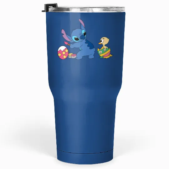 Stitch Easter Tumblers 30 Oz, Disney Stitch Easter Tumblers 30 Oz, Disney Easter Tumblers 30 Oz, Stitch Easter Eggs Tumblers 30 Oz