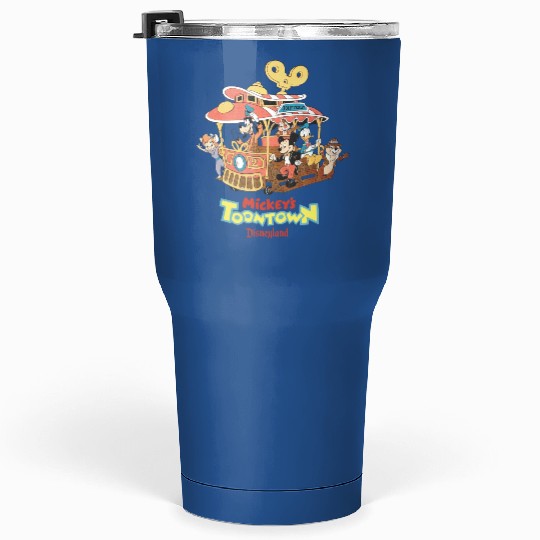 90's RARE Disneyland ToonTown | Unisex Softstyle Tumblers 30 Oz
