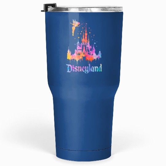 Disney Magic Kingdom Tie Dye Tumblers 30 Oz, Disneyland Tie-Dye Tumblers 30 Oz