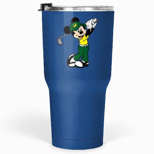 Colors Mickey Golf Tumblers 30 Oz, Disney Family Matching Tumblers 30 Oz