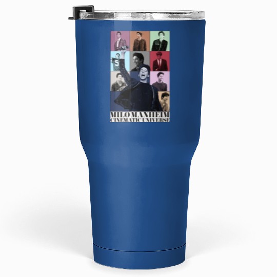Milo Manheim Cinematic Universe (Eras tour style) Tumblers 30 Oz