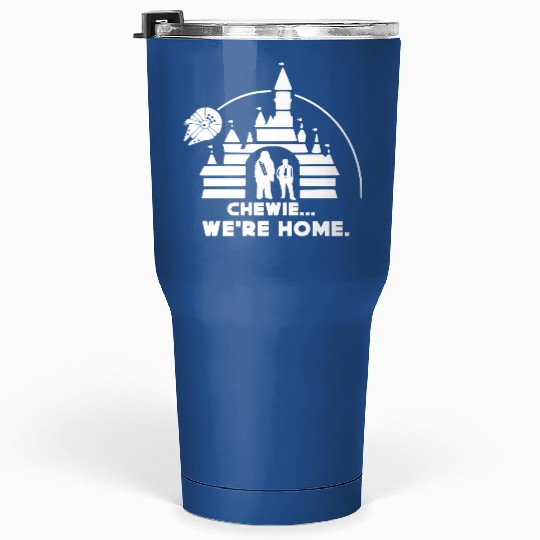 Chewie were home, Chewbacca Tumblers 30 Oz, Disney Gift for Star Wars Tumblers 30 Oz