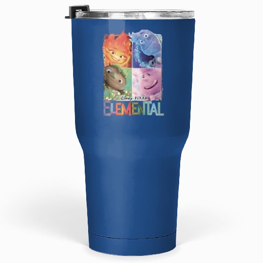 Elemental 2023 Disney Tumblers 30 Oz, Disney Pixar Elemental Tumblers 30 Oz