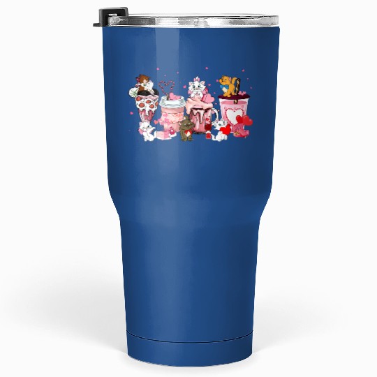 Disney The Aristocrats Valentine Coffee Tumblers 30 Oz