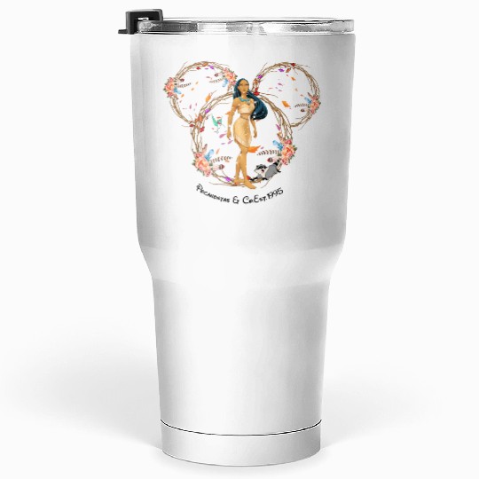 Disney Princess Mickey Head Tumblers 30 Oz, Pocahontas Tumblers 30 Oz
