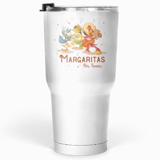 Vintage Disney Margarita Tumblers 30 Oz