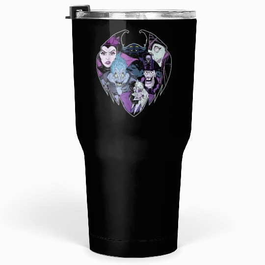 Disney Villains Evil Crew Tumblers 30 oz