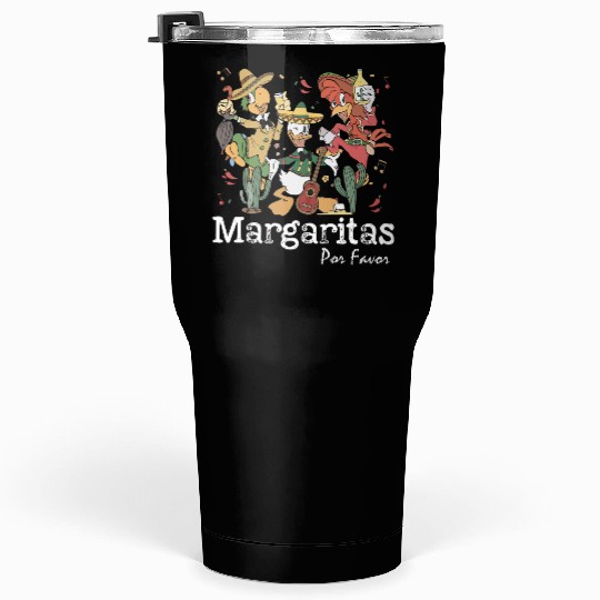 Disney Margaritas Por Favor Colors Tumblers 30 Oz, Margarita Tumblers 30 Oz