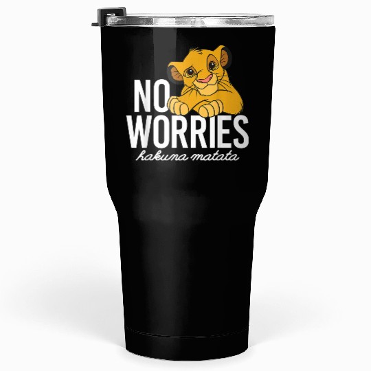 Disney Lion King Classic No Worries Simba Tumblers 30 oz