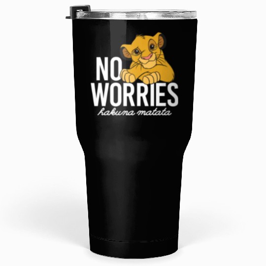 Disney Lion King Classic No Worries Simba Tumblers 30 oz