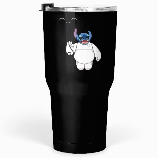 Disney Stitch and Baymax Body Balloon Tumblers 30 Oz