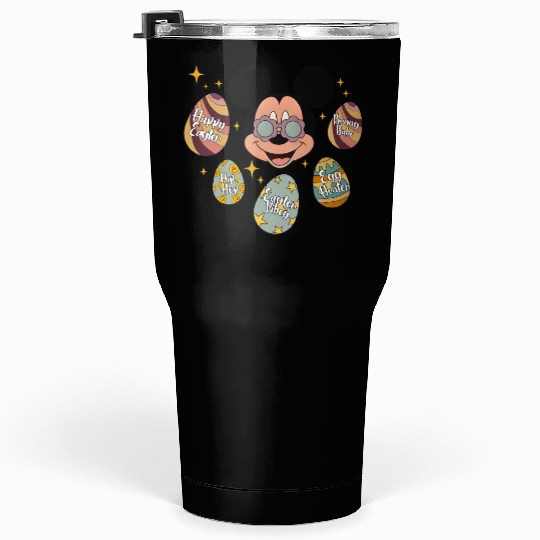 Retro Mickey Mouse Easter Tumblers 30 Oz, Disney Easter Tumblers 30 Oz