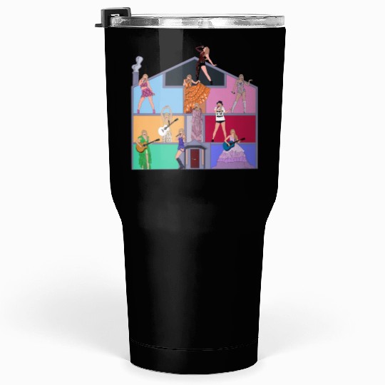 Eras Tour Lover House La Tumblers 30 oz