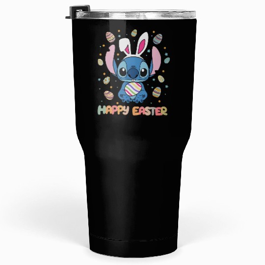 Easter Disney Stitch Tumblers 30 Oz, Stitch Easter Bunny Tumblers 30 Oz, Easter Eggs