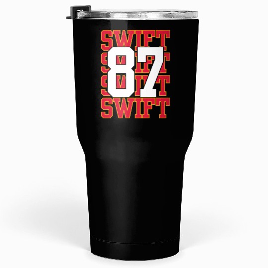 taylorr Swift and Travis Kelce (1) Tumblers 30 oz