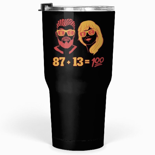 Travis Kelce And taylorr Swift Tumblers 30 oz