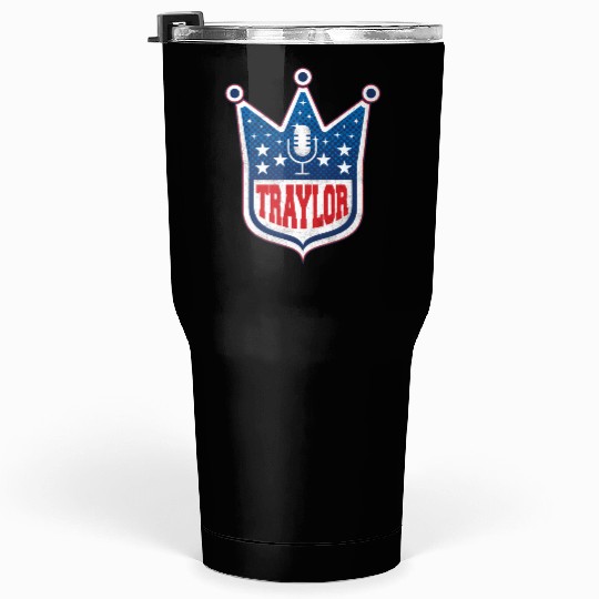 Traylor - taylorr Swift + Travis Kelce Tumblers 30 oz