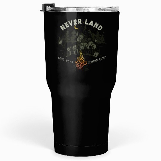 disneys Peter Pan Lost Boys Neverland Summer Camp Tumblers 30 oz