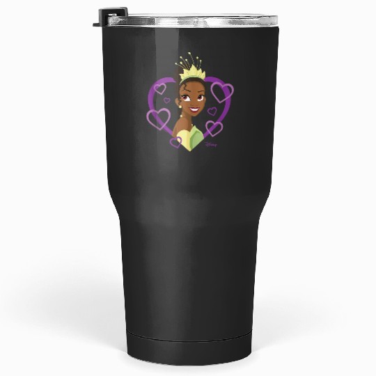 Disney Princess Tiana Heart Tumblers 30 oz
