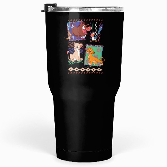 Disney Lion King Simba And Timon Graphic Tumblers 30 oz