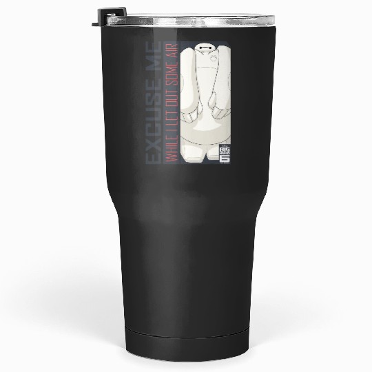Disney Big Hero 6 TV Series Baymax Excuse Me Graphic Tumblers 30 oz