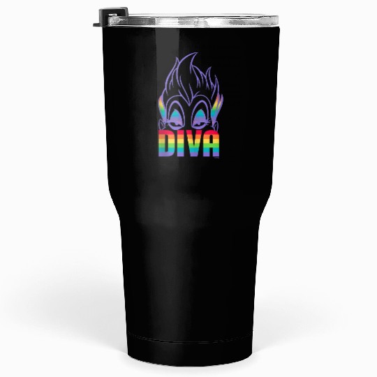 Disney Villains Ursula Diva Pride Tumblers 30 oz