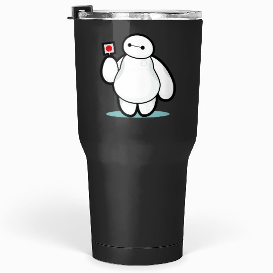 Disney Big Hero 6 Baymax With Lollipop Cute Shot Tumblers 30 oz