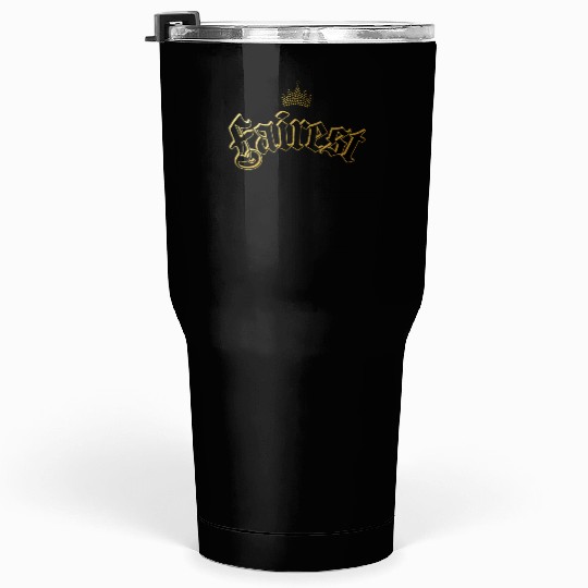 Disney Descendants Fairest Crown Text Logo Tumblers 30 oz