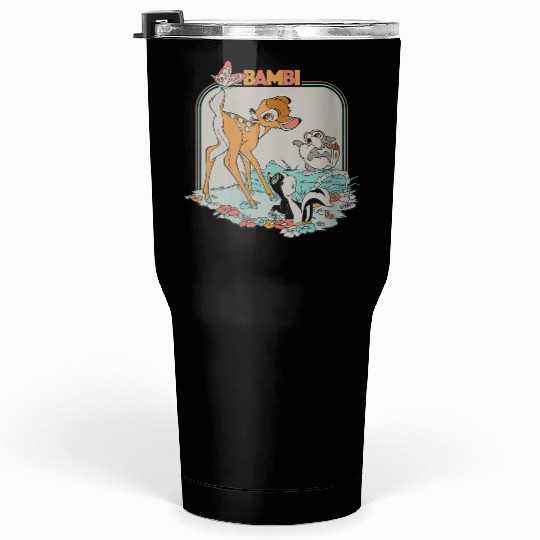Disneyss Bambi Movie Retro Tumblers 30 oz