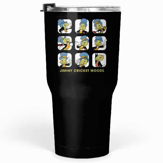 Disney Jiminy Cricket Moods Tumblers 30 Oz, Disney Pinocchio Tumblers 30 Oz