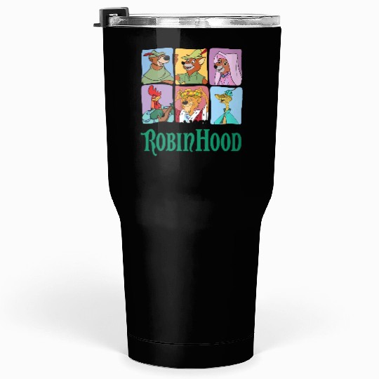 Retro Disney Robin Hood Characters Est. 1973 Tumblers 30 Oz