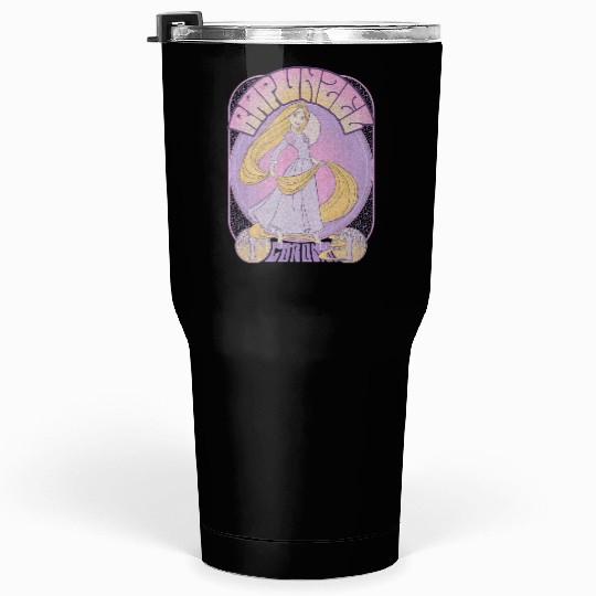 Disney Tangled Rapunzel Seventies Retro Tumblers 30 oz