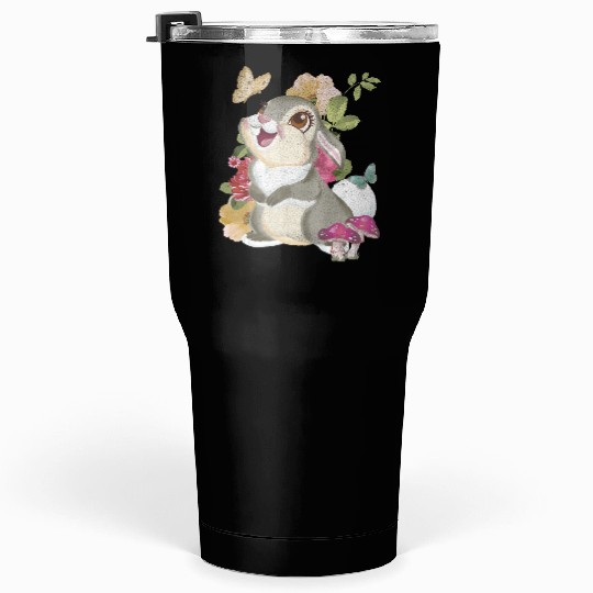Disney Bambi Thumper Vintages Floral Portrait Tumblers 30 oz