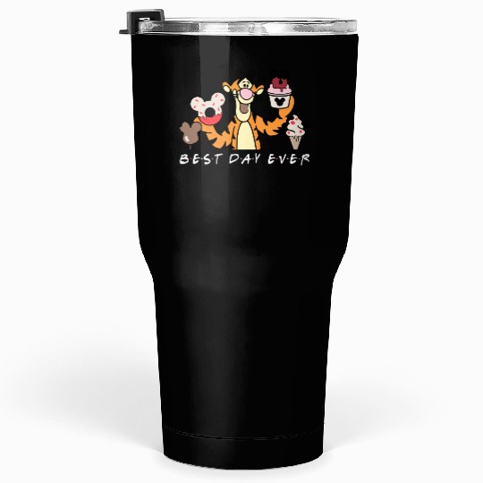 Tigger Best Day Ever, Tigger Disney Snacks Tumblers 30 Oz